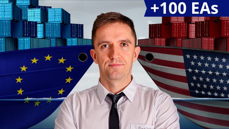 Forex Trading Portfolio EAs + 100 EURUSD Trading Strategies Monthly