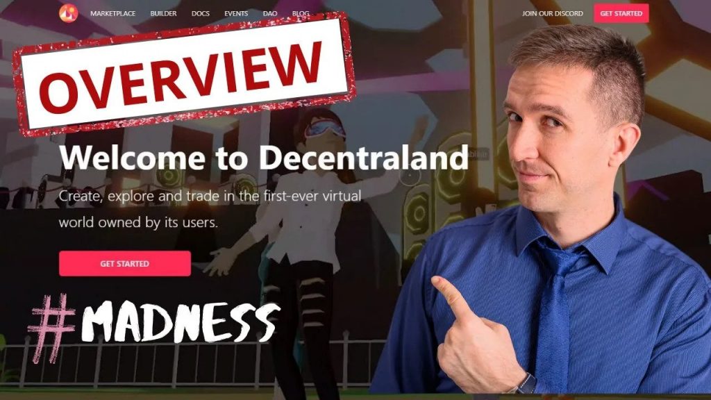 Decentraland crypto nft game
