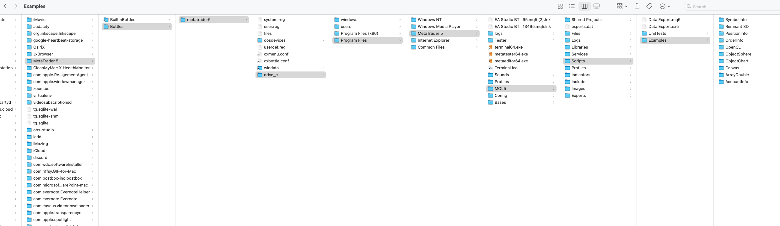 file structure mac